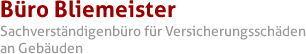 Sachverständigenbüro Bliemeister